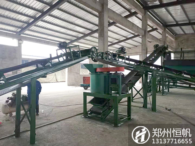 安徽六安年產(chǎn)兩萬(wàn)噸有機(jī)肥生產(chǎn)線